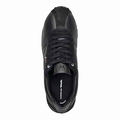 【GORE-TEX】マドラスウォーク madras Walk 「Recovery Shiatsu Insole」搭載で指圧効果により血行をよくする。防水・透湿機能 ナイロンスニーカー　MWL1030AR BLACK 23.0