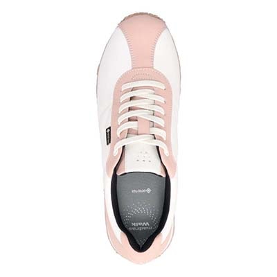 【GORE-TEX】マドラスウォーク madras Walk  防水・透湿機能 ナイロンスニーカー　MWL1030A WHITE/PINK 23