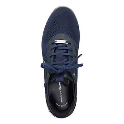 【GORE-TEX】マドラスウォーク madras Walk 「Recovery Shiatsu Insole」搭載で指圧効果により血行をよくする。カジュアルレースアップクイックフィットスニーカー  MWL1035R NAVY 23.0
