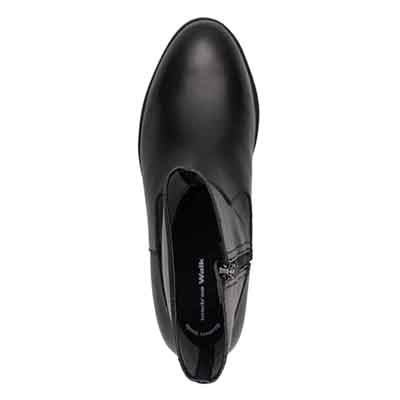 【GORE-TEX】マドラスウォーク madras Walk 「Recovery Shiatsu Insole」搭載　指圧効果により血行をよくする。防滑　 ショートブーツ　MWL1036HR BLACK 23.0