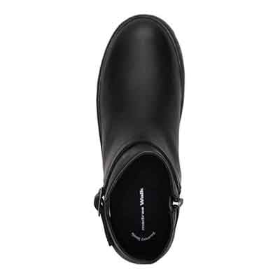【GORE-TEX】防滑マドラスウォーク madras Walk 「Recovery Shiatsu Insole」搭載で指圧効果により血行をよくする。 ゴアテックスカジュアルショートブーツ　MWL1037R BLACK 23.0