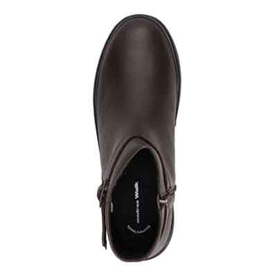 【GORE-TEX】防滑マドラスウォーク madras Walk 「Recovery Shiatsu Insole」搭載で指圧効果により血行をよくする。 ゴアテックスカジュアルショートブーツ　MWL1037R D-BROWN 23.0