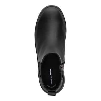 【GORE-TEX】マドラスウォーク madras Walk 「Recovery Shiatsu Insole」搭載　指圧効果により血行をよくする。 防滑×防水　サイドゴアショートブーツ　MWL1038R BLACK 23.0