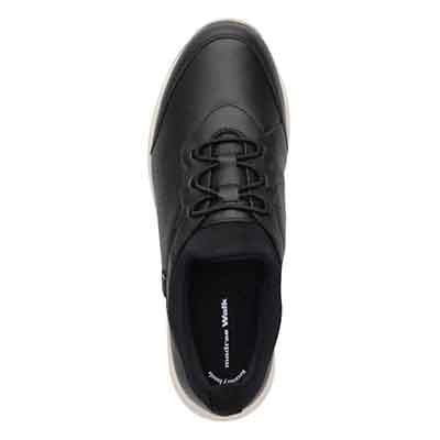 【GORE-TEX】マドラスウォーク madras Walk 「Recovery Shiatsu Insole」搭載で指圧効果により血行をよくする。　シープレザーローテクスニーカー   MWL1044R BLACK 23.0