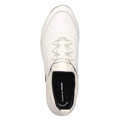 【GORE-TEX】マドラスウォーク madras Walk 「Recovery Shiatsu Insole」搭載で指圧効果により血行をよくする。　シープレザーローテクスニーカー   MWL1044R WHITE 23.0