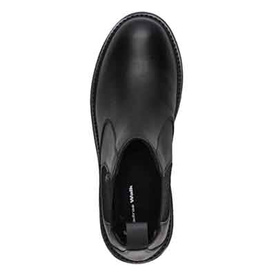 【GORE-TEX】マドラスウォーク madras Walk 「Recovery Shiatsu Insole」搭載　指圧効果により血行をよくする。防滑×防水　4.5cmヒールのタンクソールサイドゴアブーツ MWL1048R BLACK 23.0