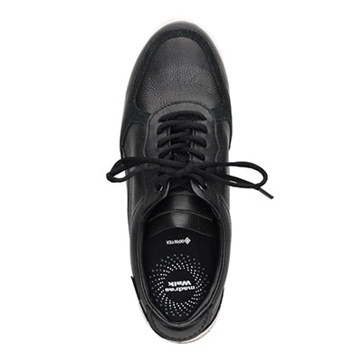 【GORE-TEX】 マドラスウォーク madras Walk 旅行に最適 ウォーキングレザースニーカー　MWL1204 BLACK 23.0