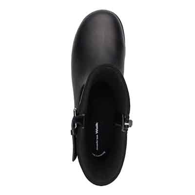 【GORE-TEX】マドラスウォーク madras Walk 「Recovery Shiatsu Insole」搭載で指圧効果により血行をよくする。 バックルデザインエンジニア風 4Eミドルブーツ　MWL4001R BLACK/C 23.0