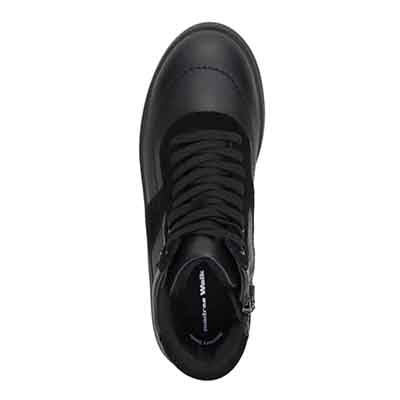 【GORE-TEX】マドラスウォーク madras Walk 「Recovery Shiatsu Insole」搭載　指圧効果により血行をよくする。ミッドカットスニーカー MWL4009R BLACK 23.0
