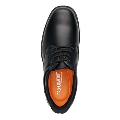 プロ コンフォート PRO-COMFORT Easy Wearing（簡単装着）外羽根プレーントゥビジネスシューズ　PC6010 BLACK 25.0