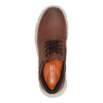 プロ コンフォート PRO-COMFORT クイックフィットレースアップカジュアルシューズ   PC6012 BROWN 25.0
