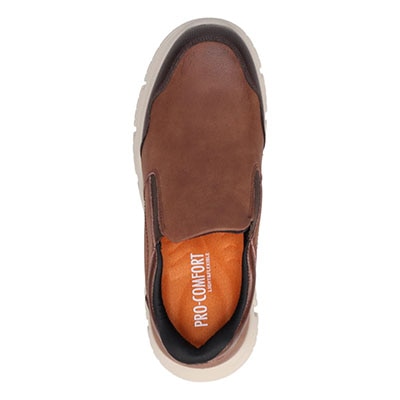 プロ コンフォート PRO-COMFORT クイックフィットレースアップカジュアルシューズ   PC6013 BROWN 25.0