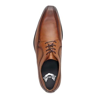 ペリーコレクション PERRY COLLECTION 外羽根スワールモカビジネスシューズ PR4060 L-BROWN 25.0