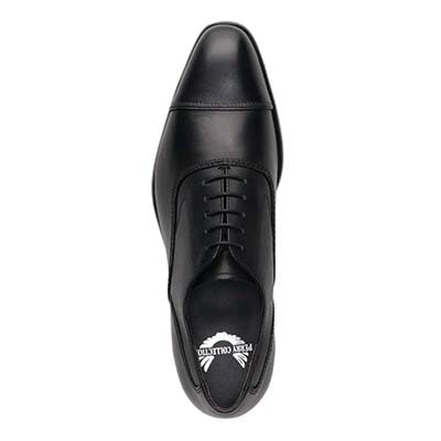 ペリーコレクション PERRY COLLECTION 内羽根ストレートチップビジネスシューズ PR4061 BLACK 25.0