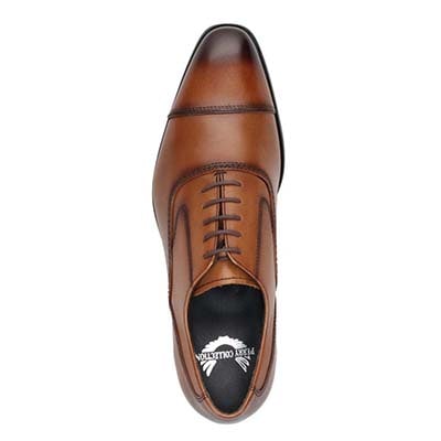 ペリーコレクション PERRY COLLECTION 内羽根ストレートチップビジネスシューズ PR4061 L-BROWN 25.0