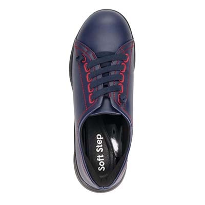 ソフトステップ  レースアップカジュアルシューズ  SSP3501 NAVY 23.0