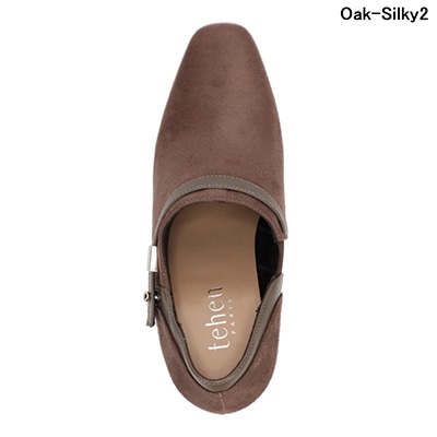 テーン tehen オフィス対応！美脚効果♪甲が深めの脱げづらいパンプス♪ TN1747 Oak-Silky2(中敷カラー ベージュ) 23.0