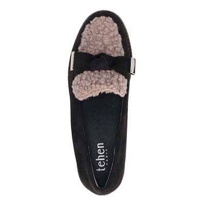 テーン tehen 高みえきれいめローファー　TN1792 BLACK/C 23.0