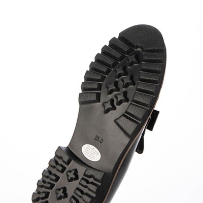 テーン tehen 高みえきれいめローファー　TN1792 BLACK-ENAMEL 23.0