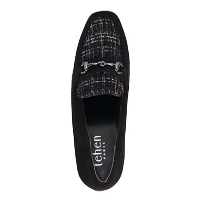 テーン tehen オン＆オフで活躍間違いなしビットローファー TN1798 BLACK-TX 23.0