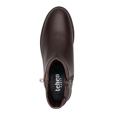 【撥水仕様】テーン tehen スタイリングの完成度を高めてくれるトレンドタンクソールブーツ　TN1799 BLACK 23.0