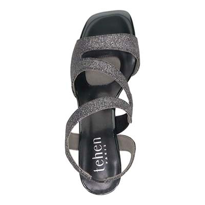 テーン tehen ステンドグラスウエッジヒールサンダル　TN1803 ETHANE-METALLIC 23.0
