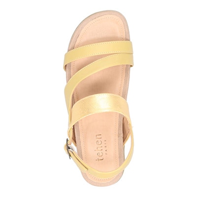 テーン tehen 不動の人気シリーズ♪フラットフットベッドサンダル TN5000 YELLOW M　(23.0～23.5)