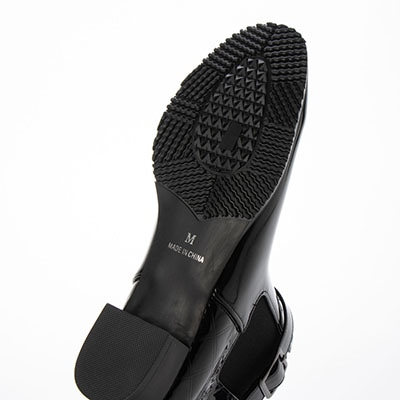 【撥水仕様】テーン tehen 雨の日も安心♪撥水サイドゴアブーツ　TN5002 BLACK M　(23.0～23.5)