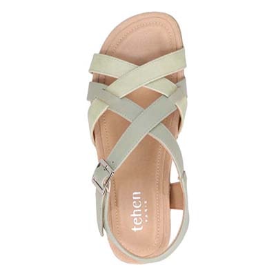 テーン tehen 夏の定番フットベッドフラットサンダル　TN5011 MINT M　(23.0～23.5)