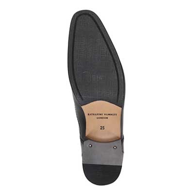 キャサリンハムネットロンドン KATHARINE HAMNETT LONDON 内羽根プレーントゥビジネスシューズ  031730 BLACK 25.0