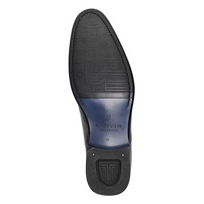 ランバンコレクション LANVIN COLLECTION 内羽根ストレートチップビジネスシューズ  083469 BLACK 25.0