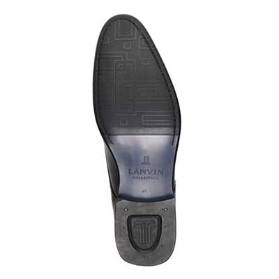 ランバンコレクション LANVIN COLLECTION 外羽根プレーントウビジネスシューズ  083470 BLACK 25.0
