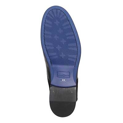 LANVIN en Bleu　異素材コンビネーション・レースアップシューズ　86331 BLACK/BLACK 25.0