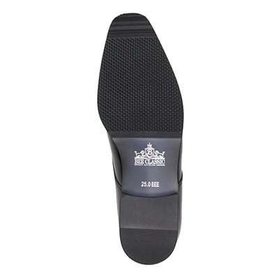 ビークラシック BEE CLASSIC　外羽根プレーントゥビジネスシューズ　CB8602 D-BROWN 25.0