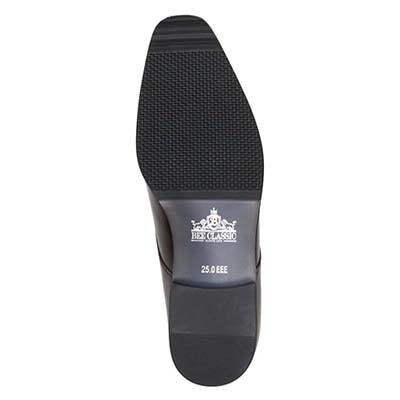 ビークラシック BEE CLASSIC　外羽根プレーントゥビジネスシューズ　CB8602 D-BROWN 25.0