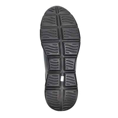 モデロ MODELLO 「Recovery Shiatsu Insole」搭載で指圧効果により血行をよくする。 レザースニーカー　DM3342R NAVY 25.0