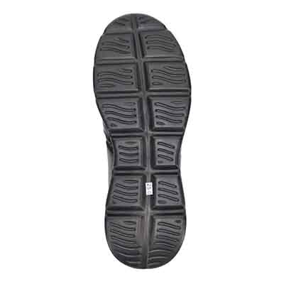 モデロ MODELLO 「Recovery Shiatsu Insole」搭載で指圧効果により血行をよくする。レザースリッポンスニーカー　DM3343R NAVY 25.0