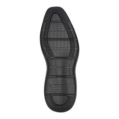 モデロ MODELLO 「リカバリーインソール」搭載で指圧効果により血行を115％促進。ホールカットドレスカジュアルシューズ　DM3352R BLACK 25.0