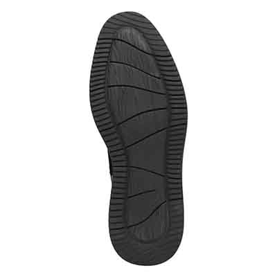 モデロ MODELLO 「Recovery Shiatsu Insole」搭載で指圧効果により血行をよくする。ニットブーティー　DM3416R BLACK 25.0
