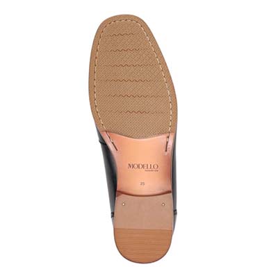 モデロ MODELLO COVEROSS Bee  ユーチップ スリッポンドレスシューズ　DM5515 BLACK 25.0