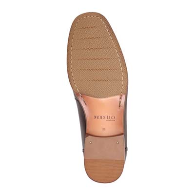 モデロ MODELLO COVEROSS Bee  ユーチップ スリッポンドレスシューズ　DM5515 D-BROWN 25.0