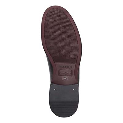 モデロ MODELLO 「リカバリーインソール」搭載で指圧効果により血行を115％促進。内羽根ストレートチップ ドレスシューズ　DM5518XR BLACK 25.0