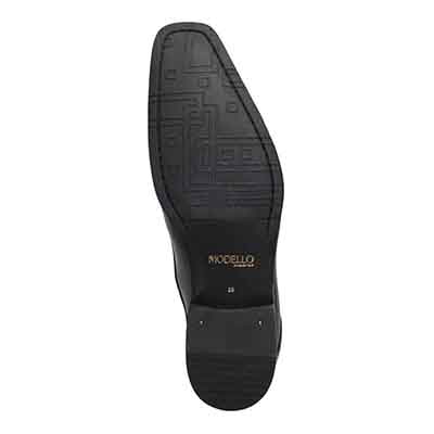 モデロ MODELLO スワールモカスリッポンドレスシューズ　DM5538X BLACK 25.0