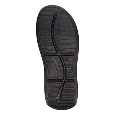 モデロ MODELLO メンズ フラットサンダル　DM5911X BLACK/WHITE M（25～25.5）