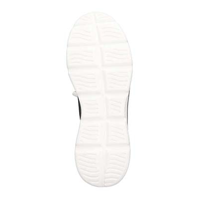 世界初のカバロス加工シリーズ　モデロ MODELLO カジュアルニットスニーカー　DM6523 BLACK/D-GRAY M(25.0～25.5cm)