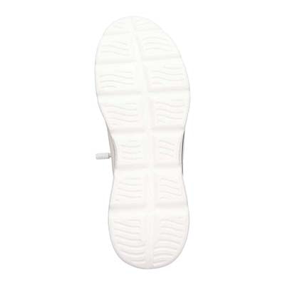 世界初のカバロス加工シリーズ　モデロ MODELLO カジュアルニットスニーカー　DM6523 WHITE/L-GRAY M(25.0～25.5cm)