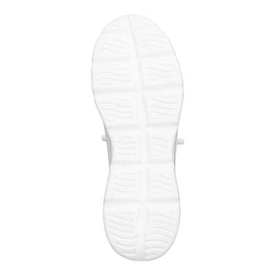 世界初のカバロス加工シリーズ　モデロ MODELLO カジュアルニットスニーカー　DM6523 WHITE/NAVY M(25.0～25.5cm)