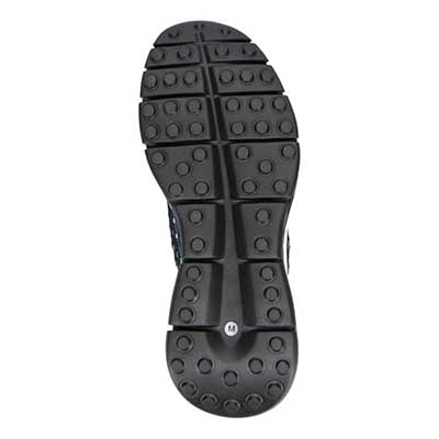 モデロ MODELLO 「リカバリーインソール」搭載で指圧効果により血行を115％促進。Recoveryメッシュニットスニーカー　DM6528R NAVY M