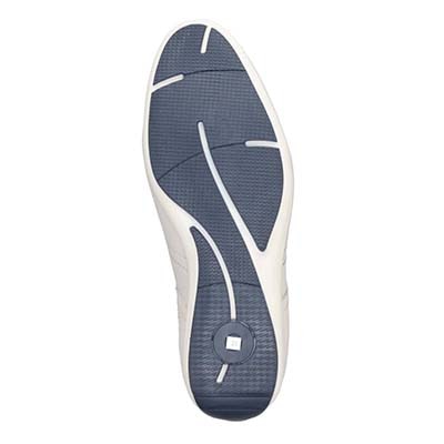 【抗菌消臭機能】モデロ MODELLO  さまざまなシーンに合わせやすい ドレスレザースニーカー DM6922 WHITE 25.0