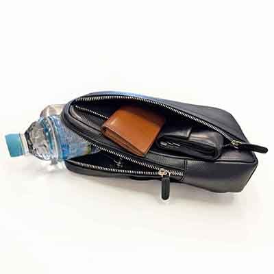 モデロ MODELLO　メンズ本革ボディバッグ　DMB1214 D-BROWN FREE